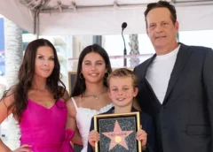 Vince Vaughn Makes Rare Appearance With Family at Hollywood Walk of Fame